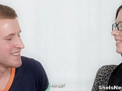 She Is Nerdy - Margarita C Peachy - Reading and fucking together