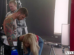 VIXEN Teen cant resist MMA fighter after photoshoot
