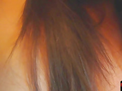 Pickedup beauty riding POV cock