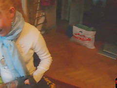 Eurobabe riding pov cock after being pickedup