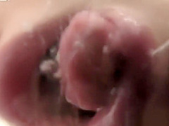 Lesbian Euros enjoy using toys to please each other