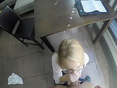 Internship casting with internal cumshot