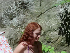 PHILAVISE-Cutie pie Alice Green and Patrick Delphia outdoors