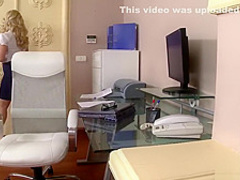 Beautiful girl gets banged by two men