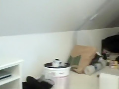 Naughty amateur Milf sucks and fucks at home