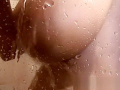 Marvelous Messalina showers her body and big tits
