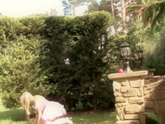 Fairy tale outdoor group sex