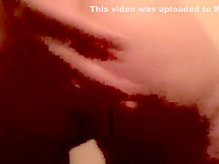 Gettin ass fucked with vibrator