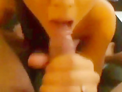 He eats her in the kitchen