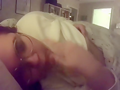 Drunk / eye rolling / multiple shaking orgasms