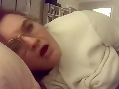 Drunk / eye rolling / multiple shaking orgasms