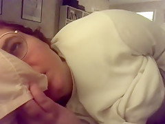 Drunk / eye rolling / multiple shaking orgasms