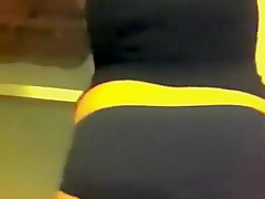 Panoramic Twerking Spandex Shorts