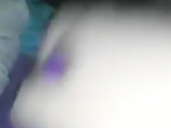 very young teen plays with dildo