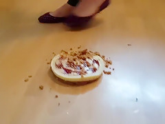 Pie Custard Crush In My Well Worn Purple Ballet Shoes Sticky Messy