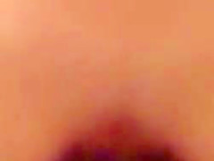 Guy starts by playing with GF pussy and ends in fucking her