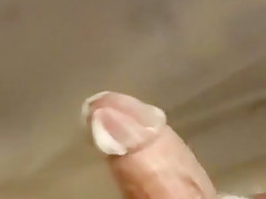 Jerking off in the shower(cumming)