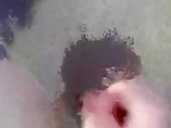 Pissed on the carpet while watching tv