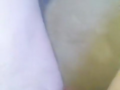 Pissed on the carpet while watching tv