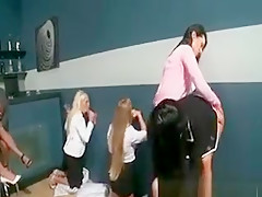 Super Hot Blonde Babe Goes Crazy Jerking