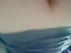 Amanda riding her toy