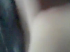 Amanda riding her toy