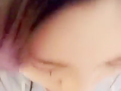 A girl strips for her boyfriend