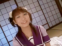 Crazy Japanese model in Amazing Teens, Cosplay JAV scene