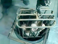 Extreme BDSM with Cages and Chains