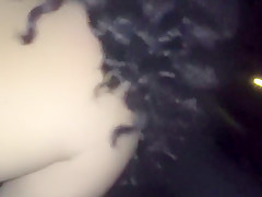 Fucking in the car while she screams