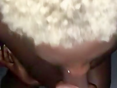 Shy African sucks bbc