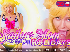 Ally Breelsen  Kevin White in Sailor moon holidays - VirtualRealPorn