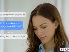 VIXEN Horny Assistant Can't Hold Back Anymore In Incredible Threesome