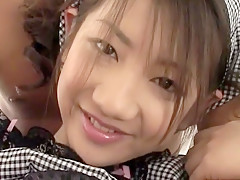 Crazy Japanese whore in Fabulous Maid, Blowjob JAV scene