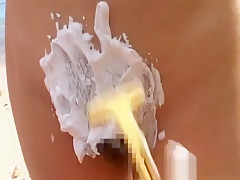 Busty Asian Loves Taking A Hard Dick Under The Open Sky