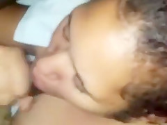 CAUGHT HER LACKING NOW UNHANDCE THAT PUSSY