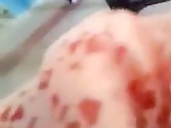 My mom dress changing showing big boobs