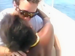 Lovely Black Babe Banged On Beach
