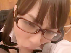 Crazy Japanese whore in Fabulous Blowjob, Amateur JAV clip