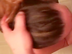 POV blowjob in the kitchen