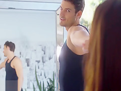 Cassidy teaches her dancing partner passion