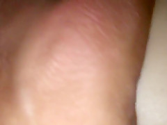 Fucking wife’s creamy pussy creampie