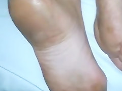 British Milf sleepy rough soles