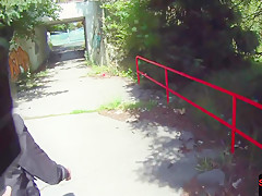 Pickedup european beauty fucked on spycam
