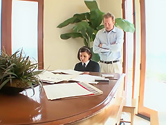 Incredible Schoolgirl Enjoys His Big Boner