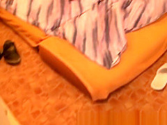 Horny Curly Blonde MILF Fucks like a wild horse