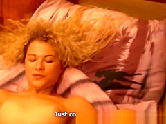 Horny Curly Blonde MILF Fucks like a wild horse