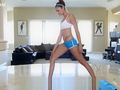 Ariana Marie comes home to fuck after a morning jog