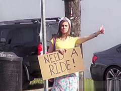 Strandedteens - London Smith is down on her luck and needs a fuck