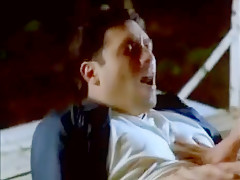 Big Boobs Chick Posing Outdoor